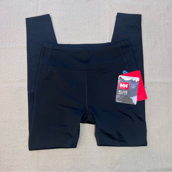 ***NWT*** Helly Hansen Women's Black Running Leggings - Picture 3 of 8